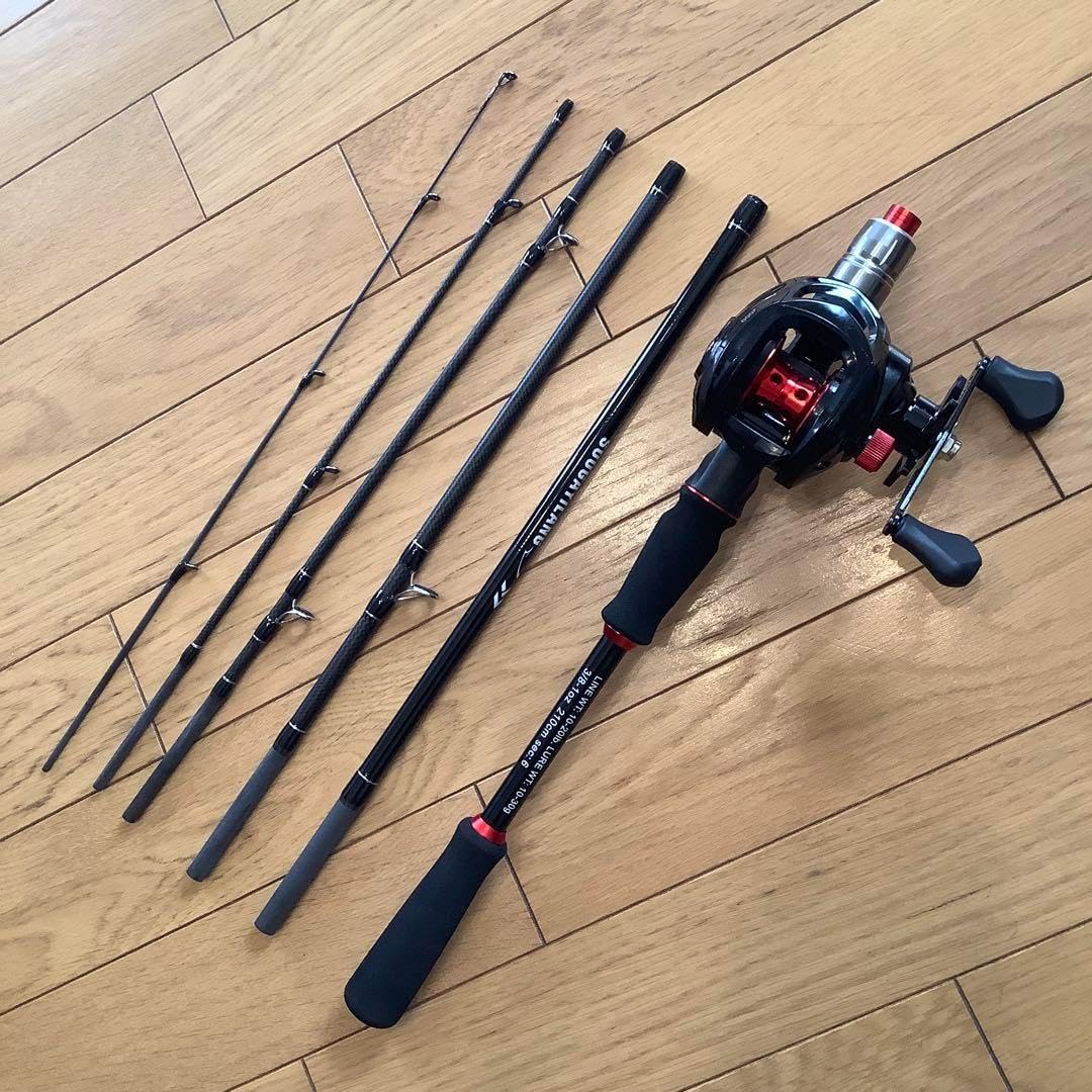 トラウトロッド ウッドグリップ 5ft6inch ベイトテレスコロッド